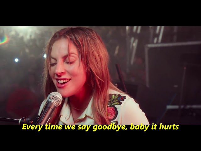 ALWAYS REMEMBER US THIS WAY -  LADY GAGA (LYRICS) class=