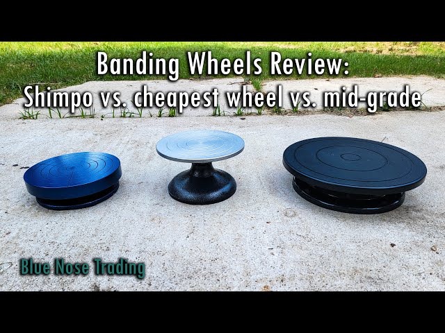 Banding Wheel, Shimpo vs Cheapest Wheel vs  Choice, Unboxing Review