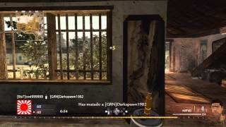COD WAW - FFA ON CASTLE MP40 (World At War Multiplayer Gameplay)