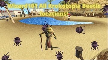 Wizard101: Krokotopia | Finding the Beetles locations