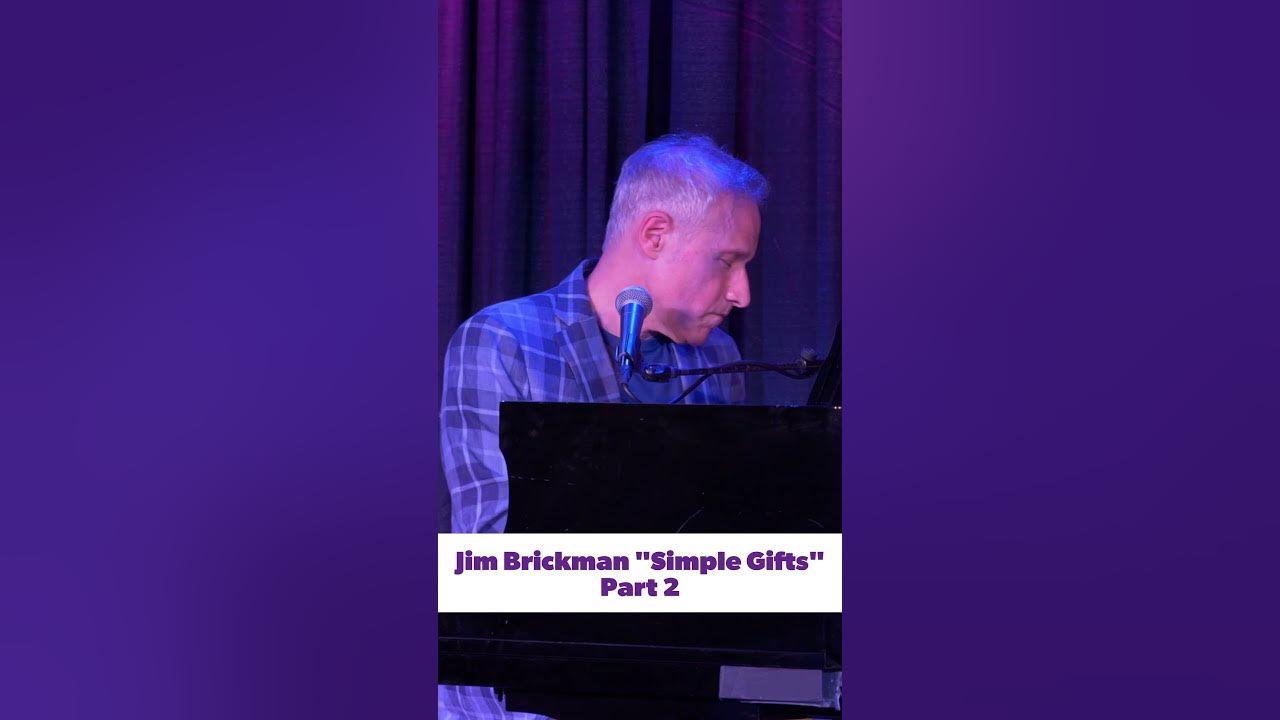 Jim Brickman - "Simple Gifts LIVE from the Brickman Across America tour" Part 2