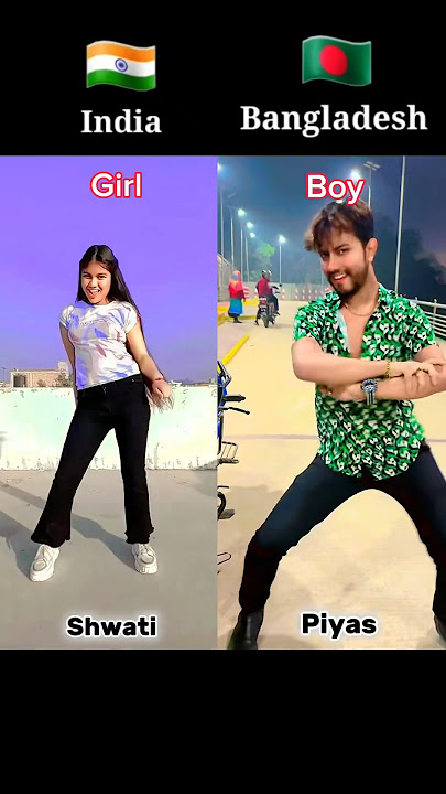 Girl VC Boy | oho ho ho lalalalala Dance #Shorts #Dance #2