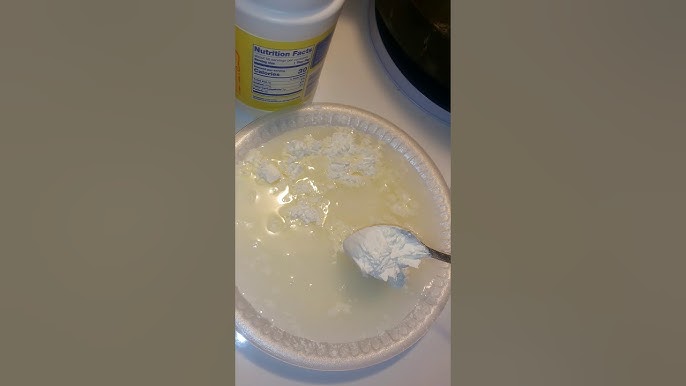 How to Make Cornstarch Chunks Step by Step 