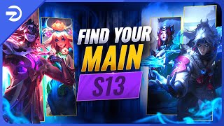 How to FIND YOUR MAIN in League of Legends - Season 13