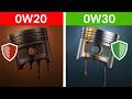 The TRUTH About 0W 20 vs 5W 30 vs 0W 30 Oil (50 Engines Tested!)