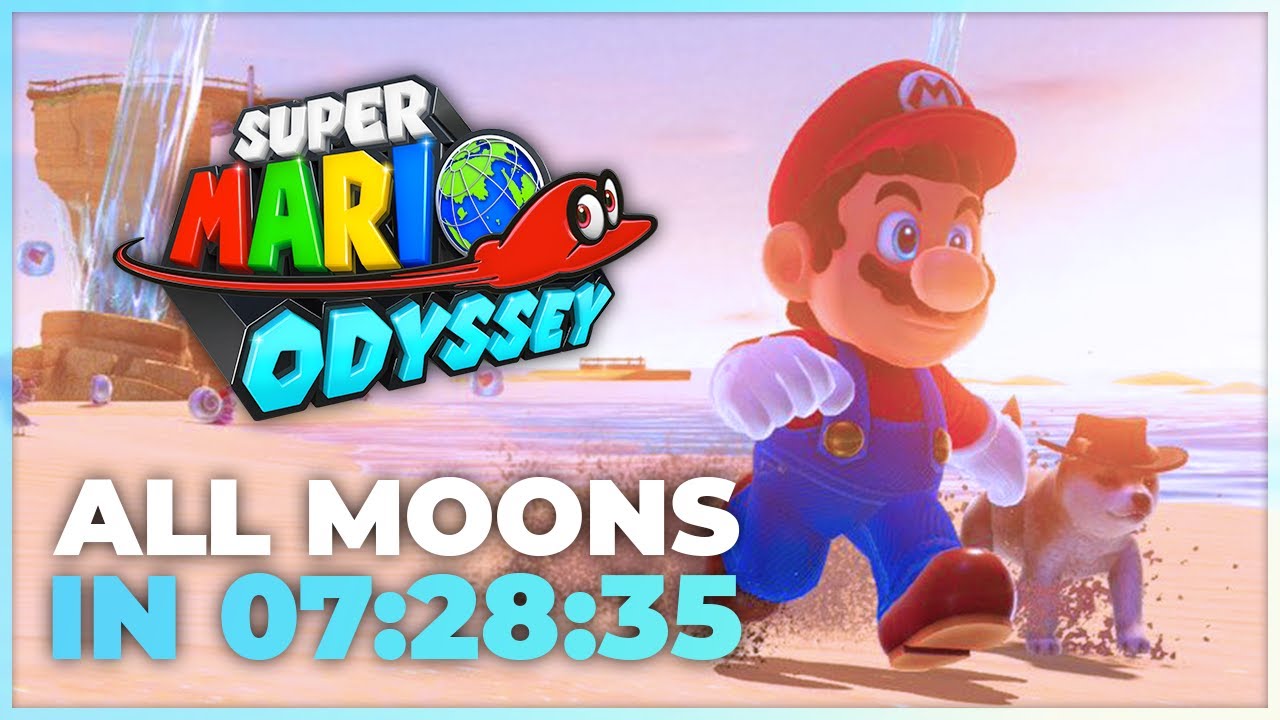 All Moons in 08:29:00 by SmallAnt - Super Mario Odyssey - Speedrun