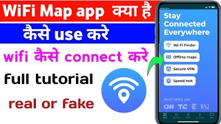 WiFi Map app kaise use kare || How to use WiFi Map app || Wifi Map app || Wifi Map || @VikasgTech screenshot 5