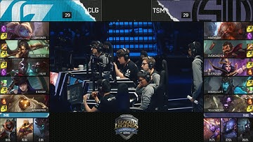 CLG vs TSM Highlights - COUNTER LOGIC GAMING vs TEAM SOLOMID Game 3 NA LCS Playoffs - SPRING Final