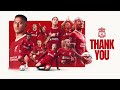 Thank you Thiago! Liverpool FC&#39;s tribute to Thiago Alcantara