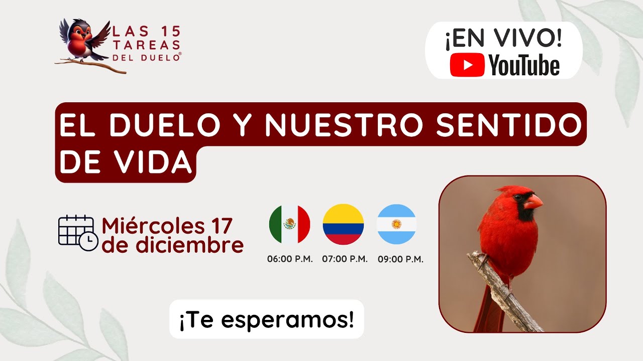 🌟 EL DUELO Y NUESTRO SENTIDO DE VIDA 💫