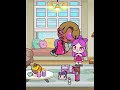 Pink makeup for dad #i like pink #funny #gaming #avatarworld #shorts