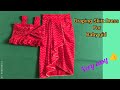 Crop top cutting and stitching | DIY summer top #top #croptop #babygirl #summer #diy #ytshort #viral