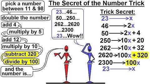 Geometry - Ch. 2: Reasoning and Proofs (40 of 46) The Secret of the Number Trick