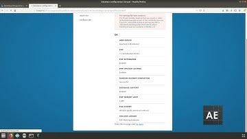 Drupal 8 // Installation with Standard Profile