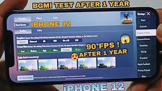 IPHONE 12 PUBG TEST GAME AFTER 1 YEAR || IPHONE 12 BGMI TEST || iPhone 12 Gaming Test Bgmi