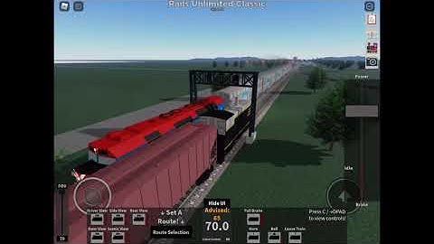 Rails unlimited derailments (my first derailments video)