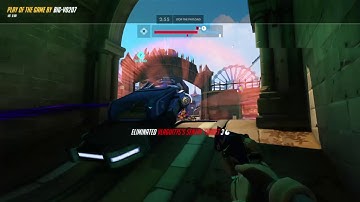 Overwatch D.VA Sextuple Kill