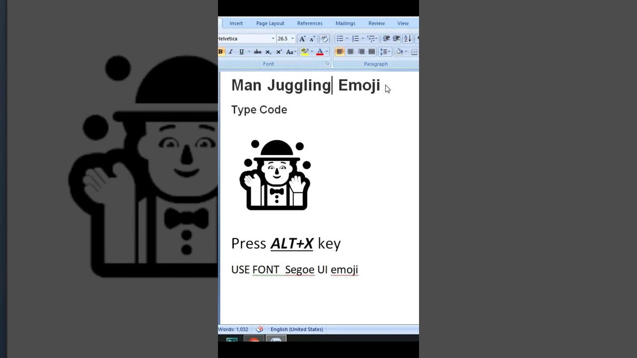 Man Juggling Emoji in 