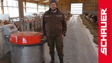 FARO feed pushing robot (Fam. Dicklhuber - Germany)!