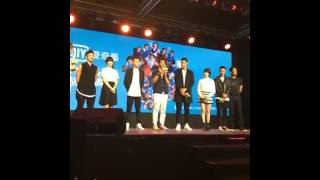 20161007 High 5 制霸青春直播首映會現場❤