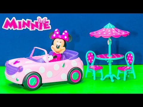 MINNIE MOUSE Roadster Remote Control Car Video Parody 