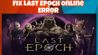 Fix Last Epoch Online Error Fix Last Epoch Online Error