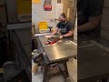 Just never gets old! Cutting circles on the table saw