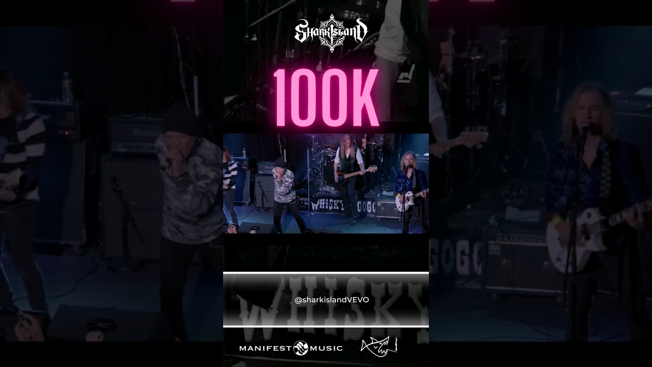 Our video for Crazy 8’s just blew past 100k on our VEVO channel already! Thank you! #sharkisland