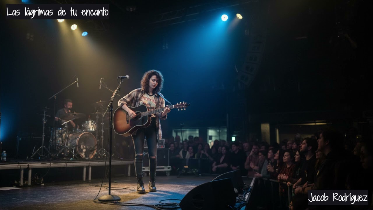 Las lágrimas de tu encanto - Lyric video - Jacob Rodríguez