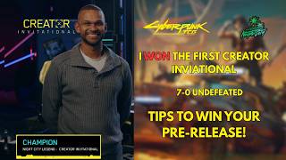 Information Cyberpunk TCG Pre-release guide by Creator Invitational WINNER X0TCG Guide