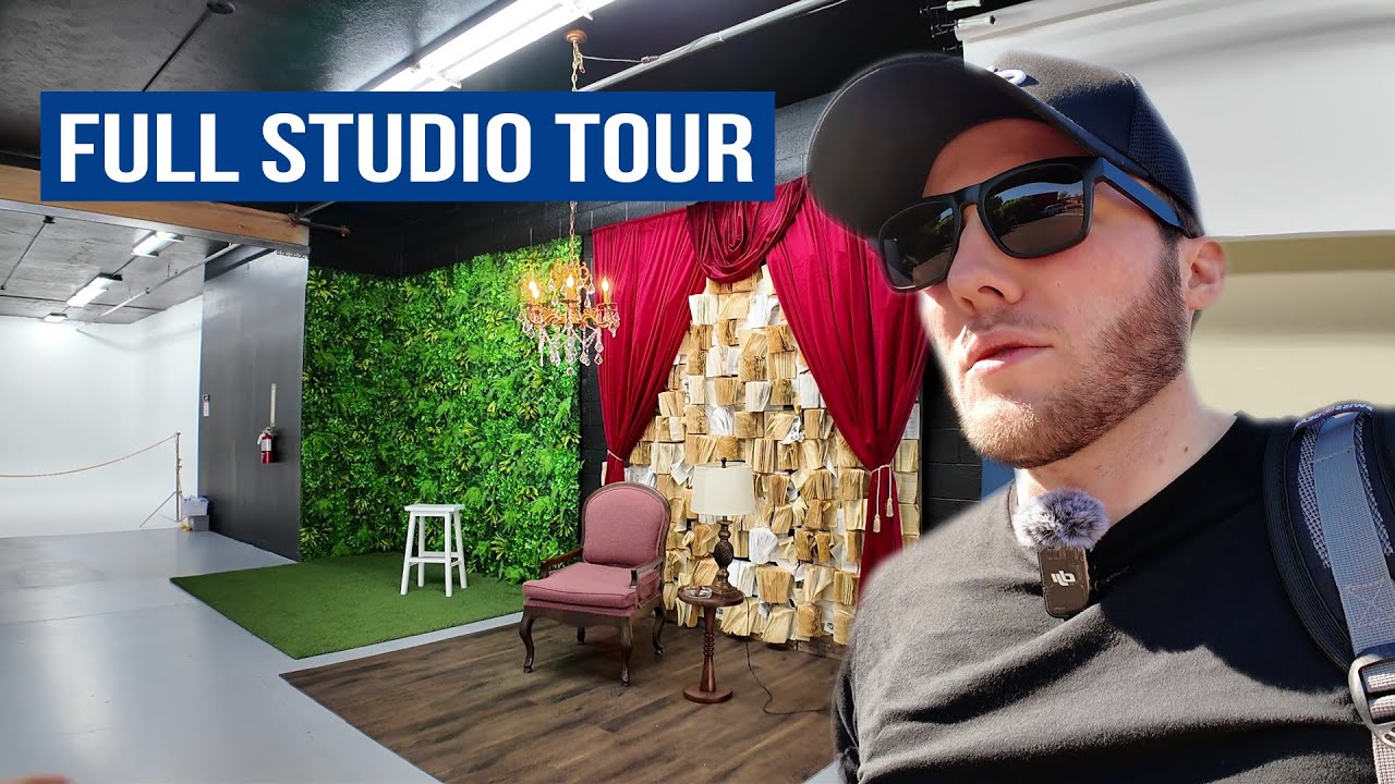 Я посетил совершенно новую киностудию.