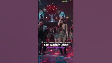 Thumbnail of Teri Baaton Mein Aisa Uljha Jiya | Title Track | Lyrical | Translation
