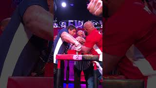 Jeff “Popeye” Dabe vs Paul “Punisher” Passmore heavyweight armwrestling match