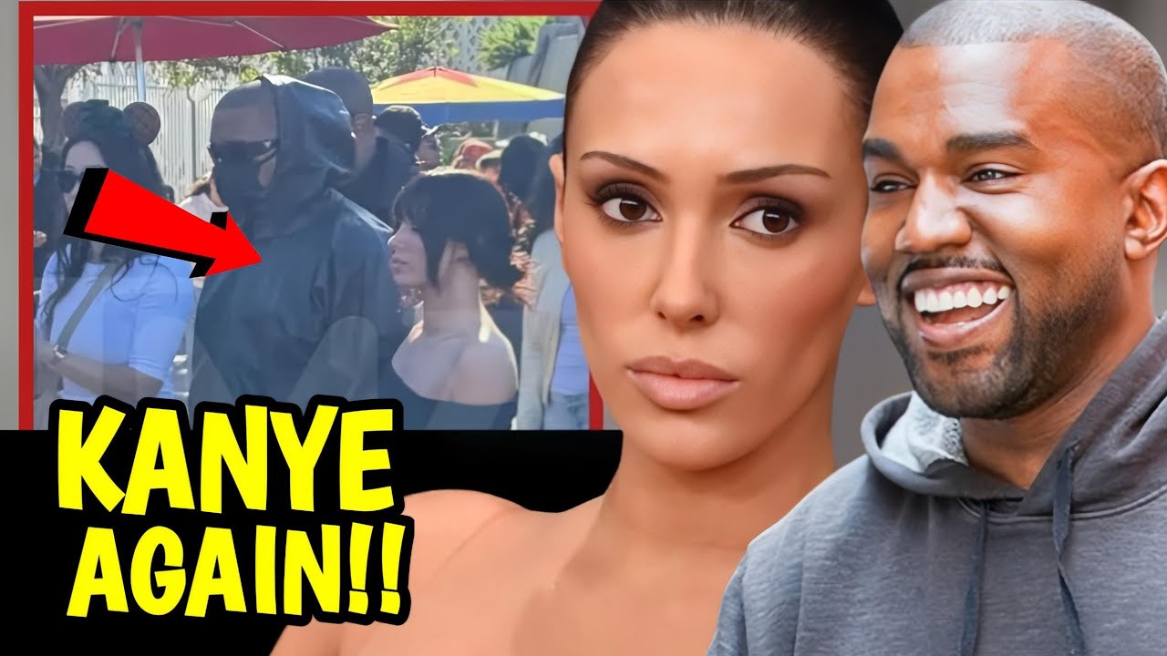 Kanye West Shocks Fans As He Was Spotted At Disney With Wife Bianca Censori.