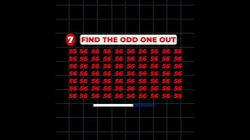 #4 - Find The Odd One Out - 7 #shorts
