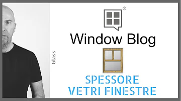 Come calcolare lo spessore di un vetro?