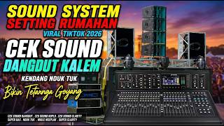 CEK SOUND DANGDUT BASS GLERR 🔥 BIKIN SPEAKER BERGETAR! | KNR AUDIO