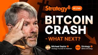 Michael Saylor Bitcoin Crash Explained Massive Btc Dump  Whats Next For Crypto