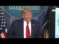 07/23/20: President Trump Holds a News Conference