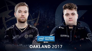 CS:GO - NiP vs. SK [Overpass] Map 1 - Semifinal - IEM Oakland 2017