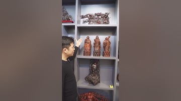 Có Gì Trong Không Gian Tượng Gỗ Lớn Nhất Miền Bắc | Đồ Gỗ Mạnh Sơn #Shorts