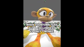 100 lowdens vs 1 monke #toontown #toontownrewritten