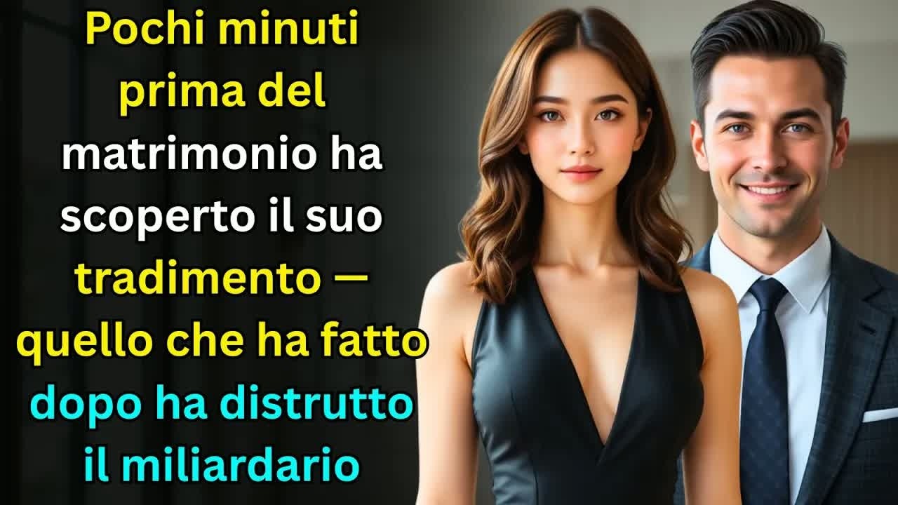 Ha scoperto il suo tradimento pochi minuti prima del matrimonio – e la sua prossima mossa