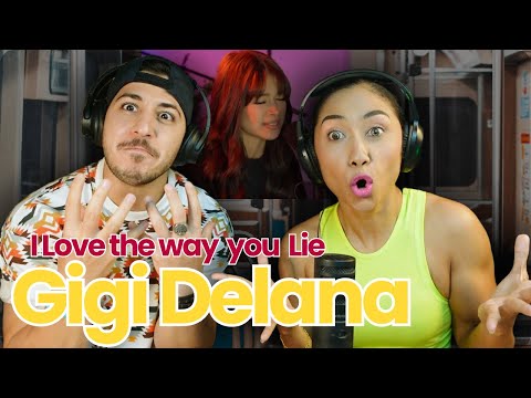 INSANE !!! I Love The Way You Lie - Eminem X Rihanna (cover) | Gigi De Lana | REACTION