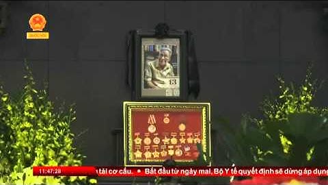 Tang Lễ Nhà Báo Hữu Thọ Tổ Chức Theo Nghi Lễ Tang Cấp Cao