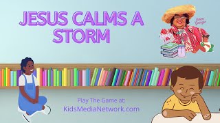 JESUS CALMS A STORM | Bible Stories with Sis Georgie | WIN AMAZON GIFT CARD