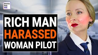 Rich Man Orders Woman Pilot To Serve Him As Stewardess 