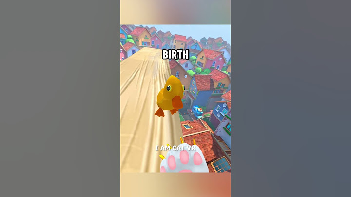 Duckling takes a GREAT FALL (I am Cat VR)