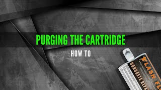 How to Purge a Flash Floor Cartridge Before Repairing Concrete
