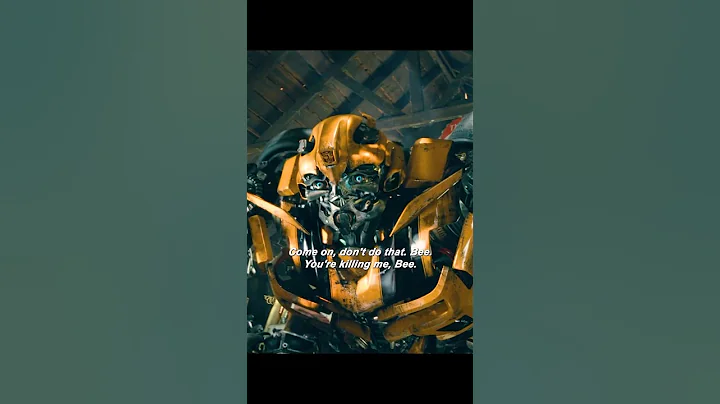 Bumblebee cried 🙏🏻 #transformers #optimus #bumblebee